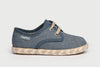 Blucher en lino con suela trenzada y cordones Jeans
