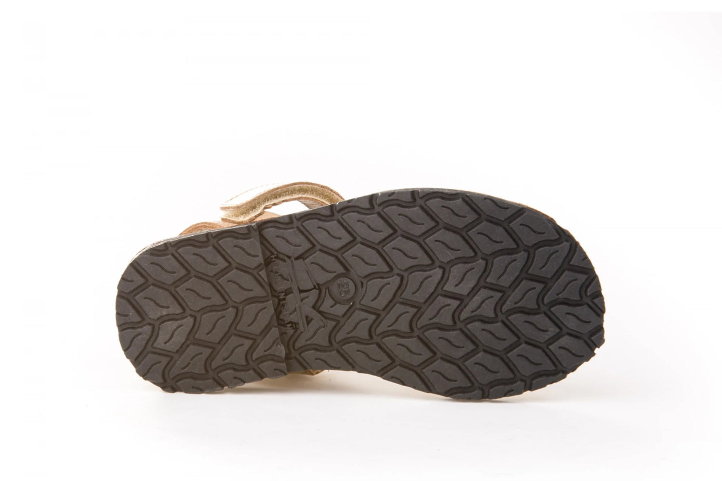Menorquina lisas cierre en velcro Camel
