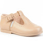 Pepito en piel con hebilla Camel