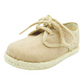 Blucher esparteña con cordones tipo soga Arena