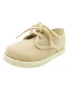 Blucher esparteña con cordones tipo soga Arena