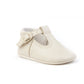 Pepito en piel suela blanda Beige