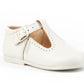 Pepito en piel con hebilla Beige