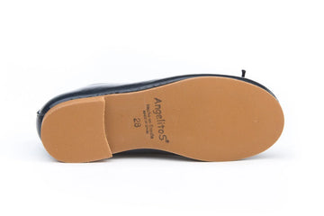 Francesita con lazo frontal azul marino