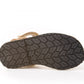Menorquina lisas cierre en velcro Camel
